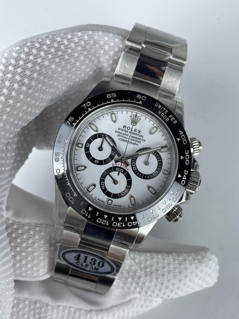 (준비완료/특급배송)NO.2368/클린공장 롤렉스 데이토나 세라토나 화이트다이얼 브슬 4130무브