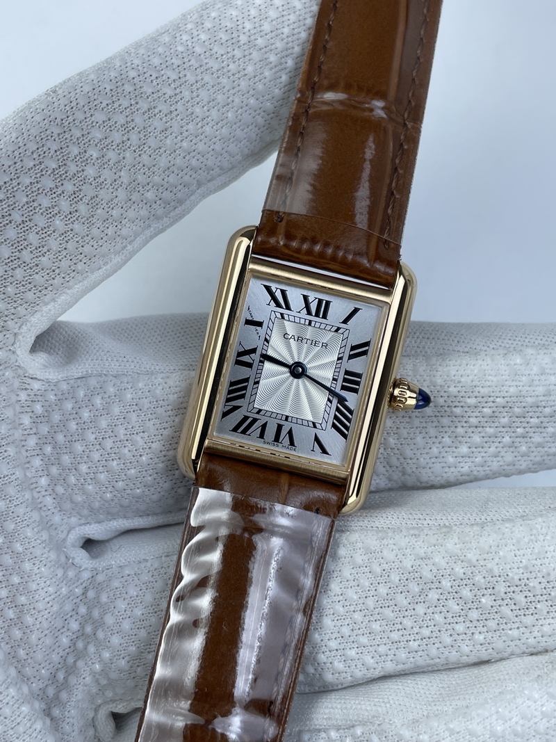 (준비완료/특급배송 )NO.2569/AF공장 까르띠에 탱크머스트 22미리 스몰사이즈 로즈골드