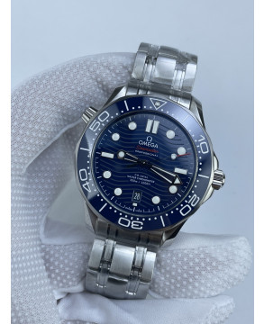 (준비완료/특급배송)NO.2781/VS공장 오메가 씨마스터 다이버 300 스틸 블루다이얼 VS8800 (최신무브업버전)