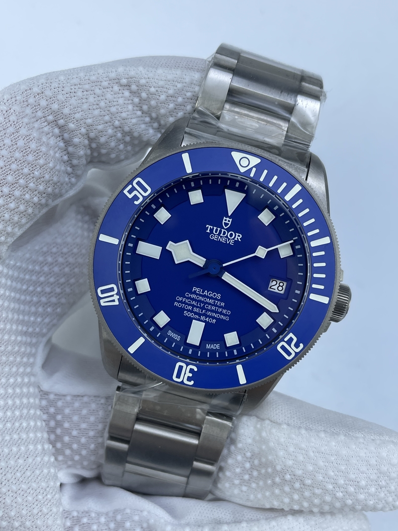 (준비완료/특급배송)NO.2887/ XF공장 튜더 펠라고스 블루 티타늄 V5