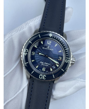 (준비완료/특급배송)NO.3023/ZF공장 블랑팡 피프티패덤즈 블루 다이얼