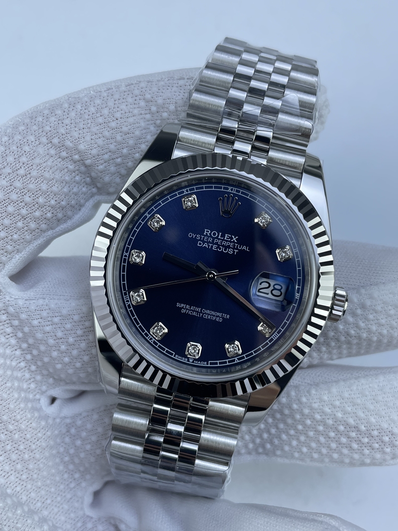 (준비완료/특급배송)NO.3187/롤렉스 데이저스트 41 블루 청텐포 10p 126334 QP공장