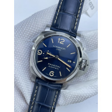 (준비완료/특급배송)NO.3286/VS공장 파네라이 PAM1033 44MM 블루다이얼 가죽