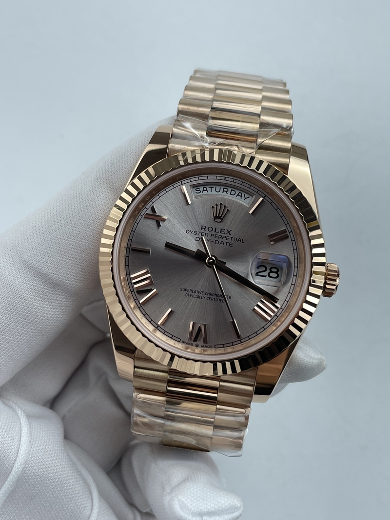 (준비완료/특급배송)NO.3607/QP공장 롤렉스 데이데이트40 텅스텐 정품급무게&무브먼트 업그레이드 5