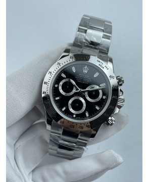 (준비완료/특급배송)NO.3620/초특급 갓성비 데이토나 스틸 세라믹베젤 블랙